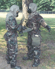 Testing personnel with a CAM