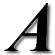 the letter a