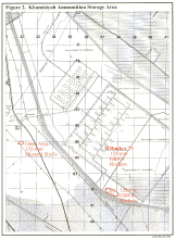 Map of Khamisiyah Ammunition Storage Area