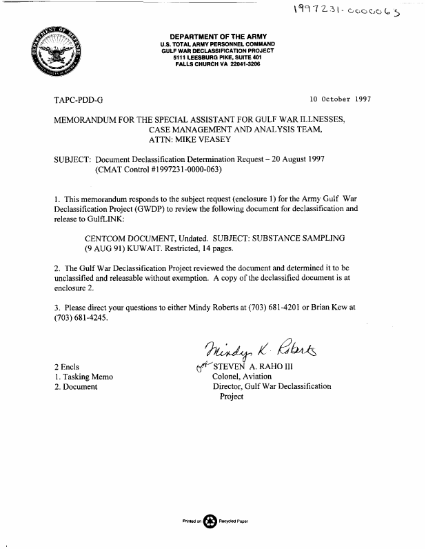 Fox tapes produced at the Kuwaiti Girls� School, August 9, 1991