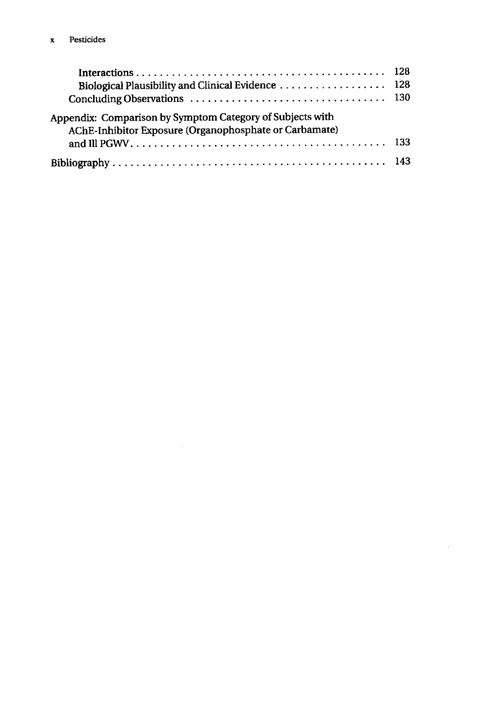 Cecchine, G., BA Golomb, LH Hilborne, DM Spektor, and C.R. Anthony, A Review of the Scientific Literature as it Pertains to Gulf War Illnesses: Pesticides, RAND, Volume 8: June 2000.