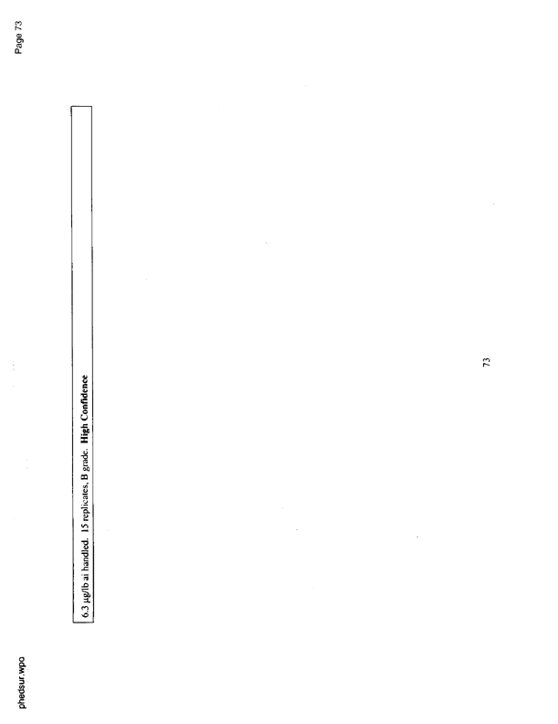   US Environmental Protection Agency, EPA Office of Pesticide Programs, �PHED Surrogate Exposure Guide,� August 1998.