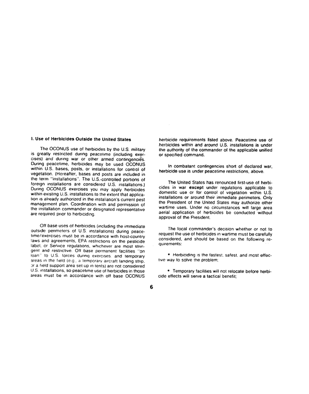 Armed Forces Pest Management Board, Technical Information Memorandum No. 24, �Contingency Pest Management Pocket Guide,� 3rd ed., April 1988.