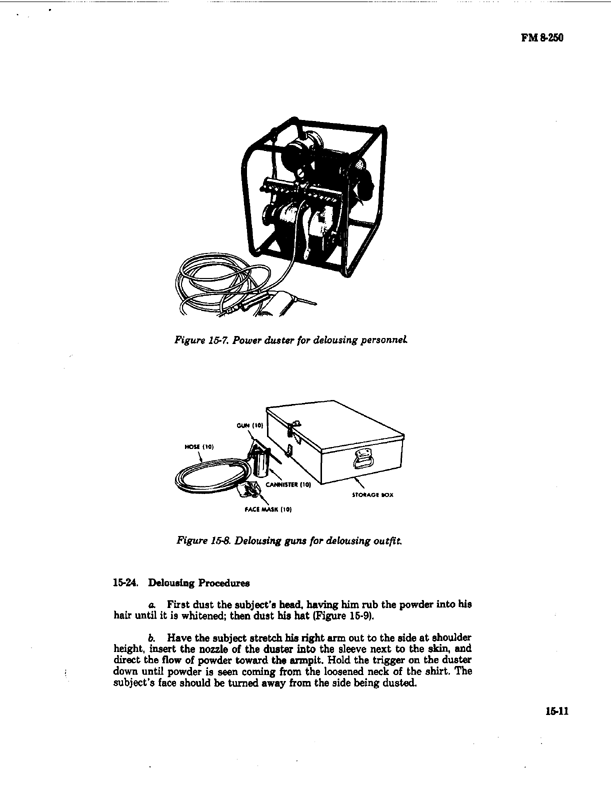   Memorandum from Armed Forces Pest Management Board for OSAGWI, Subject: �Request for Information,� [contains extracts from US Army Technical Manual 5-632/NAVFAC MO-310/US Air Force Manual 91-16, p. 7-25 to 7-27, December 1971; and Army Field Manual FM 8-250, Preventive Medicine Specialist, July 31, 1974], September 21, 1998.