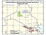 Mustard Release, Muhammadiyat, Potential Hazard Area February 10, 1991